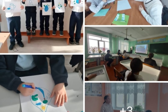 «Адал азамат» біртұтас тәрбие бағдарла- масы аясында мектебімізде су ресурста- рын қорғау және оны тиімді пайдалану мәдениетін қалыптастыру мақсатында барлық сыныптарда «Су— тіршілік» көзі тақырыбымен   бірыңғай сынып сағатта- ры өтті. Барысында «Су және 